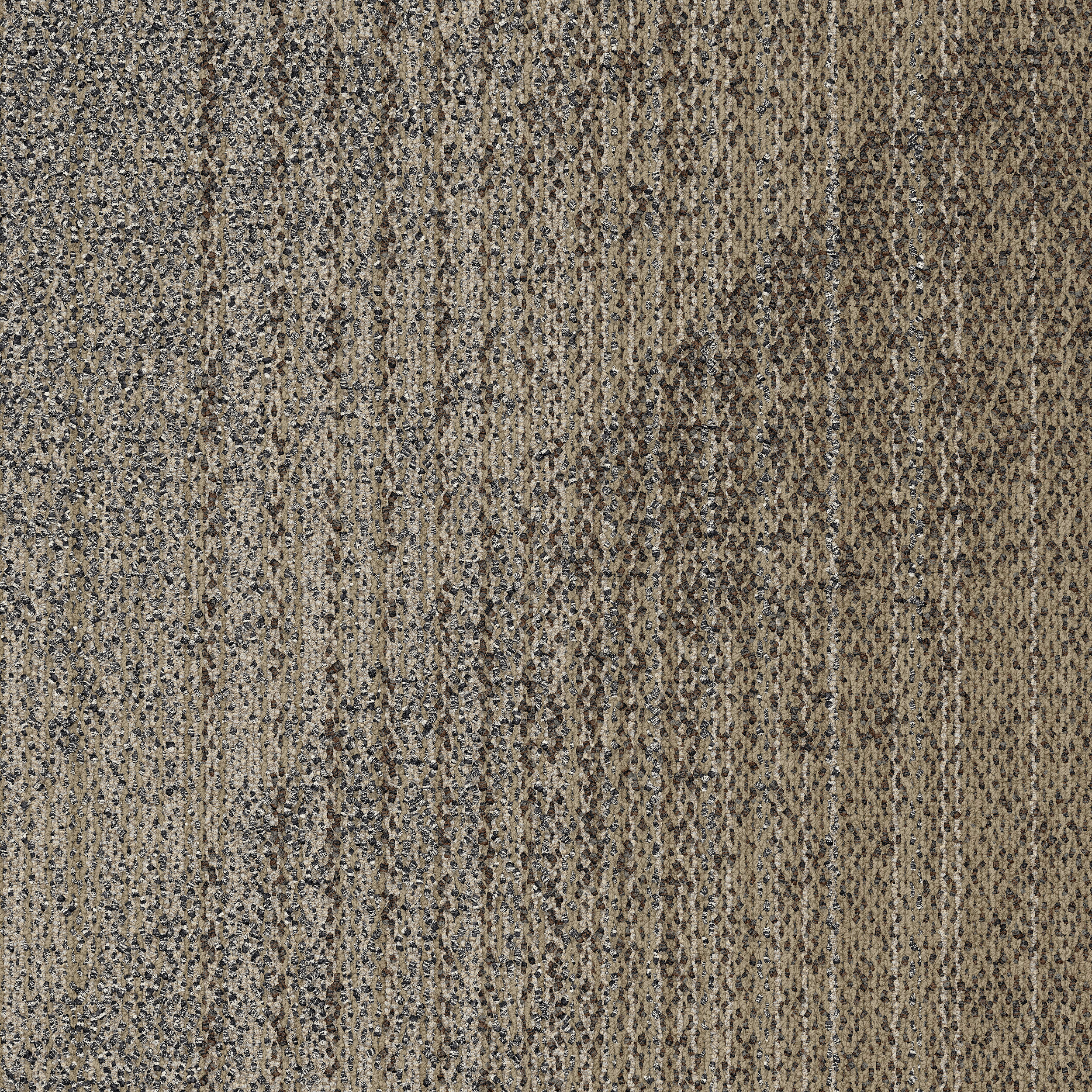 Interface Free Reign plank carpet tile in workplace seating area with large plants